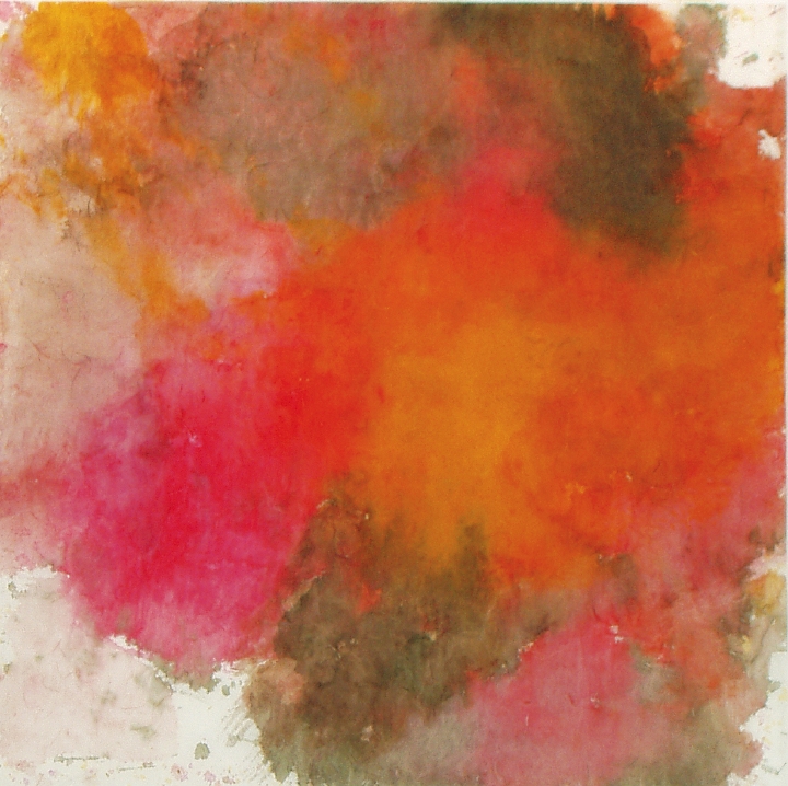 18-rose-68x68 cm-encre sur papier